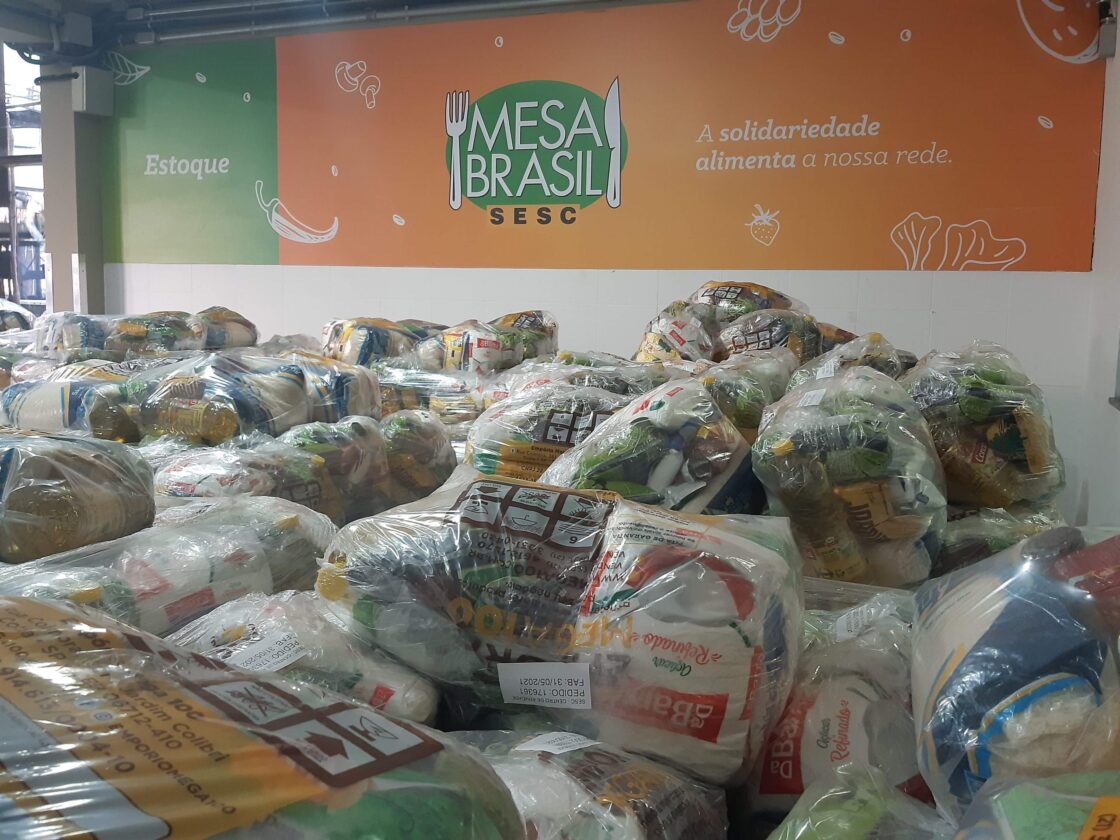 Sesc doa 2,1 mil cestas de alimentos a municípios afetados pelas chuvas