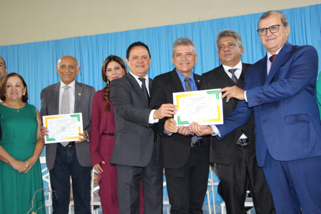 Cidadania honorária de Barra do Corda para Edilson Baldez e Cláudio Azevedo