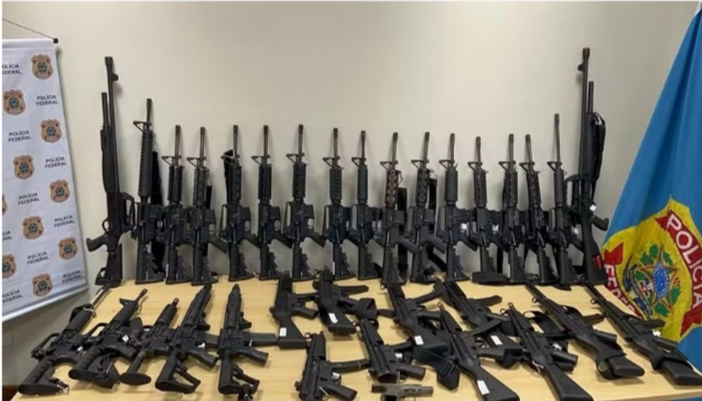 No Maranhão, 408 armas de fogo são apreendidas por órgãos federais em dezesseis meses