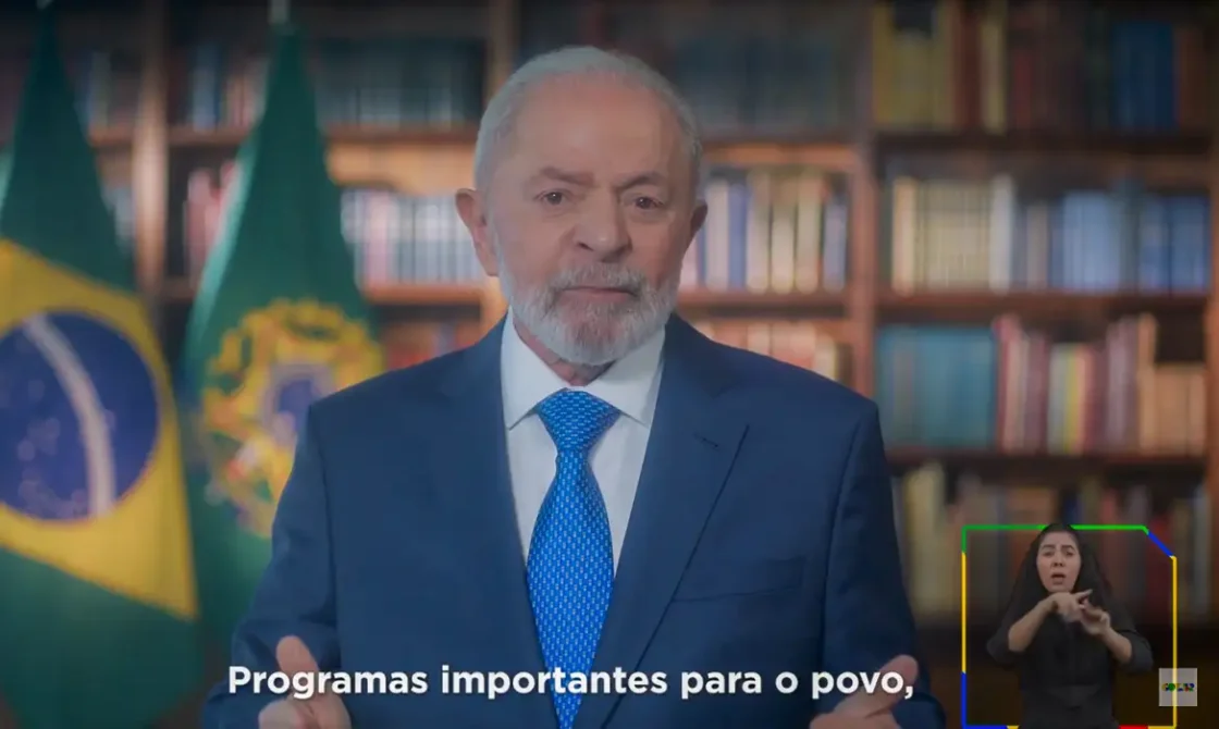 Em pronunciamento à Nação neste domingo, presidente Lula promete responsabilidade fiscal