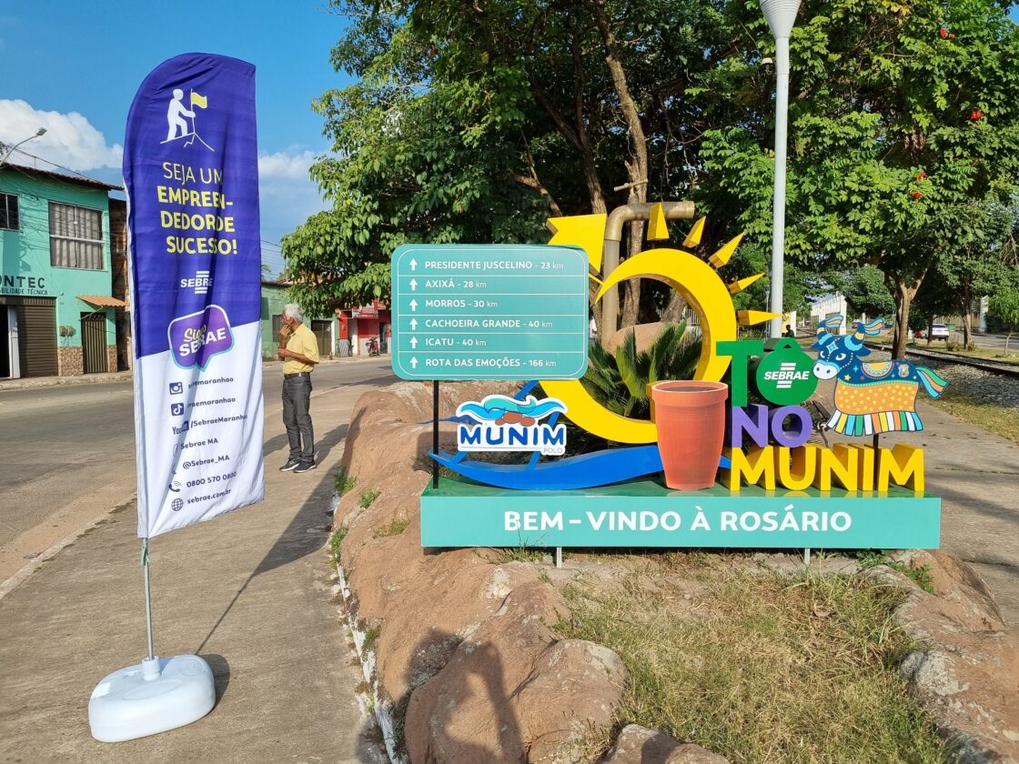Sebrae entrega letreiros turísticos e reforça integração da Rota das Emoções