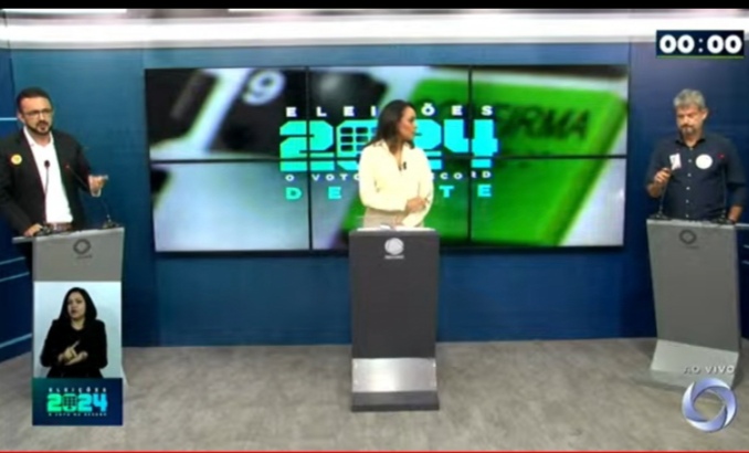 Com participação de apenas quatro candidatos, debate da TV Cidade amarga baixa audiência