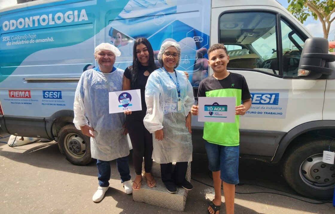 Sesi Itinerante reforça serviços de saúde no município de São João Batista
