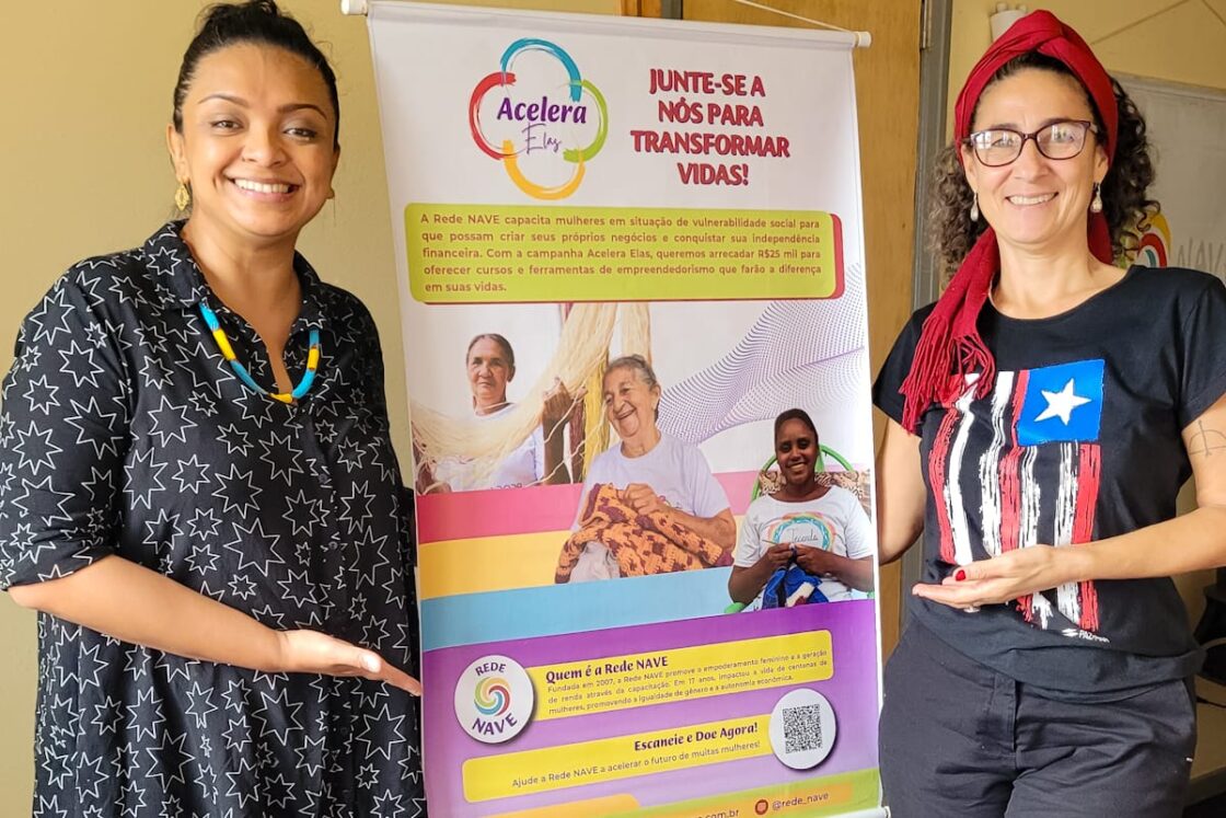 Rede Nave lança no Maranhão campanha de crowdfunding “Acelera Elas”