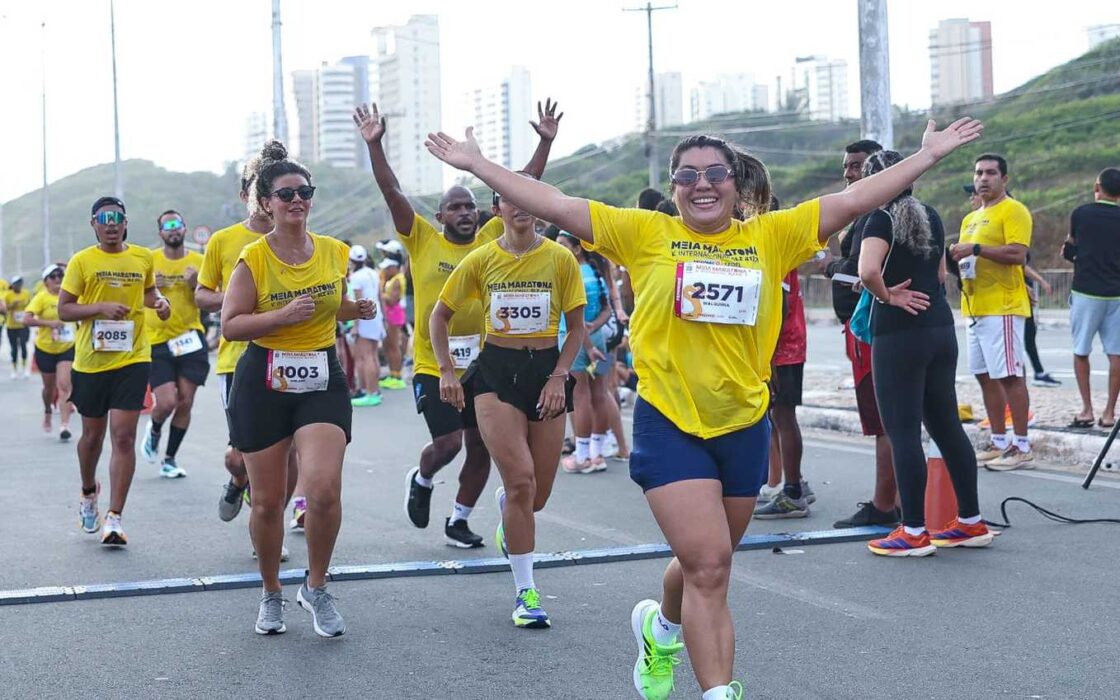 Mais 5 mil pessoas participam neste domingo da terceira Meia Maratona Internacional em São Luís