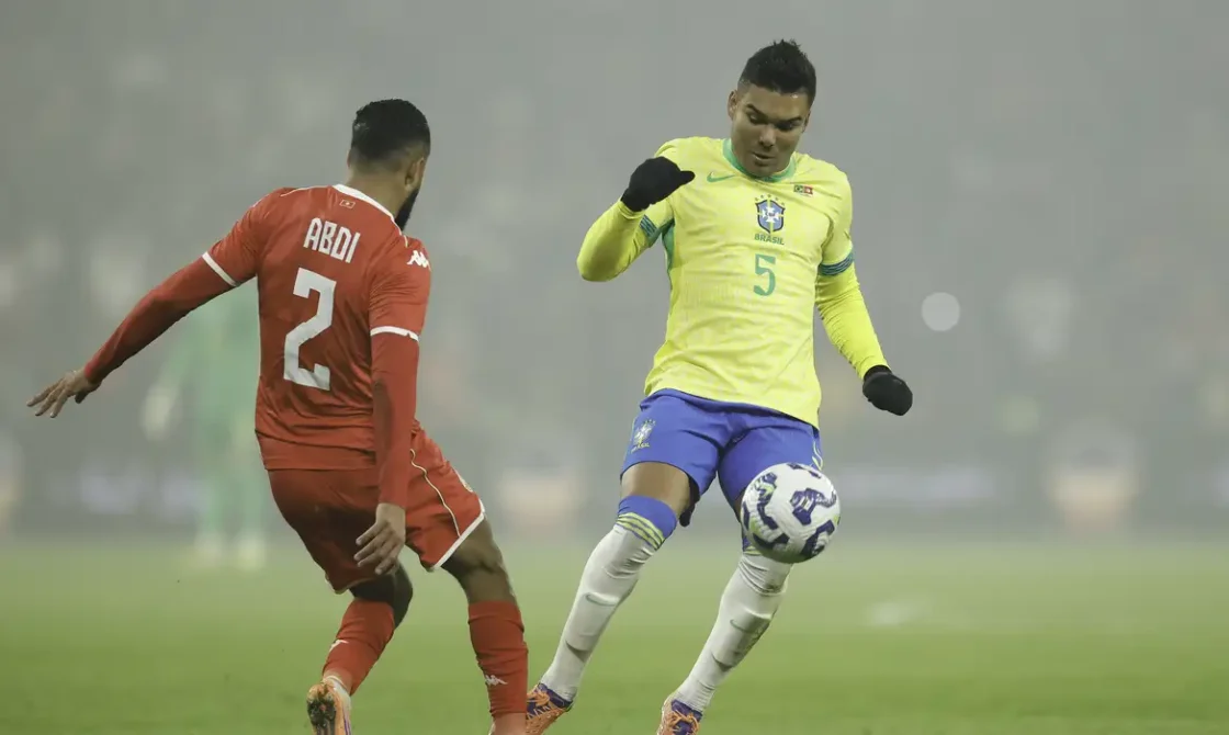 Brasil desperdiça pênalti e não passa de empate com Tunísia nesta terça