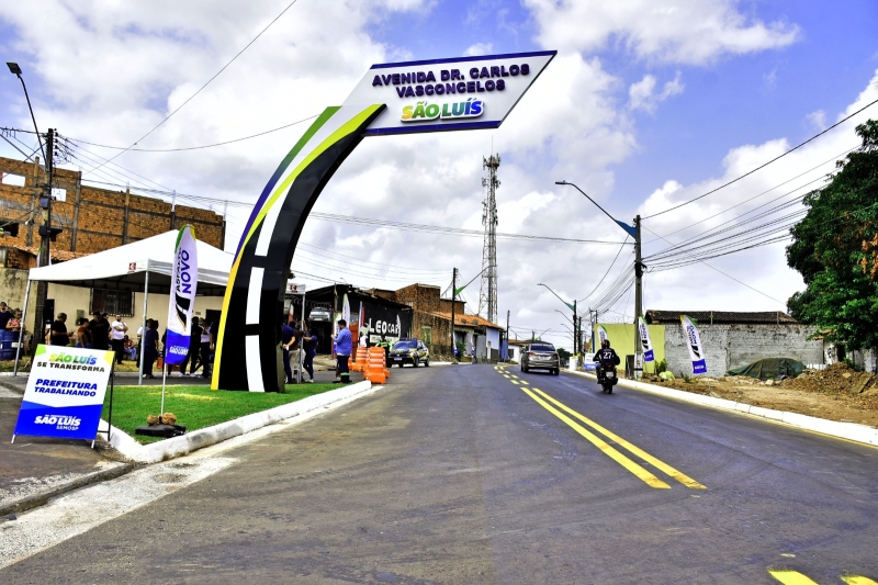 São Luís ganha nova avenida no Jardim São Cristóvão após revitalização