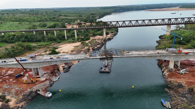 Ponte de Estreito: Conexão Maranhão-Tocantins Atinge 90% de Conclusão
