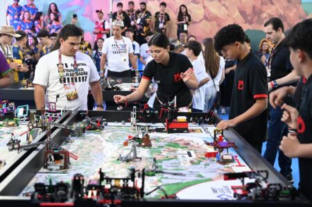Equipe de robô do Maranhão se destaca nos primeiros dias do Festival Sesi de Educação em São Paulo