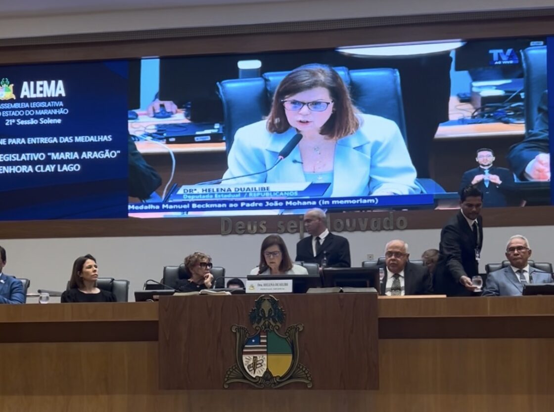 DUAS HOMENAGENS João Mohana (in memorial) e Klay Lago recebem homenagens na Assembleia Legislativa do Maranhão