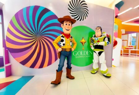 FÉRIAS NO SHOPPING Golden Shopping Calhau promove Pocket Show gratuito de Toy Story e programação especial de férias neste fim de semana