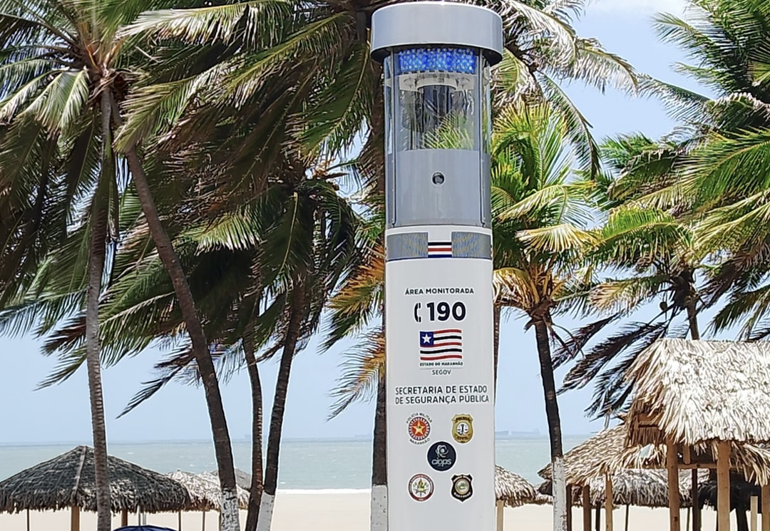 VIGILÂNCIA ELETRÔNICA Totens inteligentes reforçam a segurança pública na capital do Maranhão