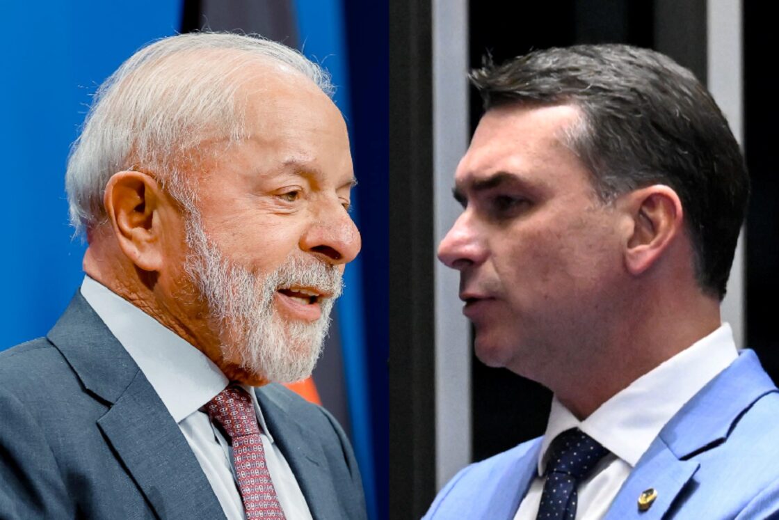 DISPUTA ACIRRADA Em cenário de segundo turno na pesquisa Quaest, Lula e Flávio Bolsonaro aparecem numericamente empatados em 41%