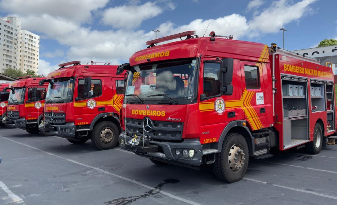 COMBATE AO FOGO Com recursos do Fundo Amazônia, Corpo de Bombeiros do Maranhão amplia Frota para combater incêndios