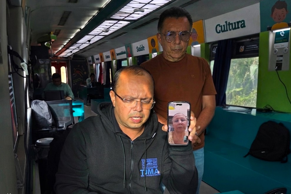 TREM DA CIDADANIA Divórcio e oficialização de união estável no Vagão da Conciliação do Tribunal de Justiça do Maranhão no trem da Vale
