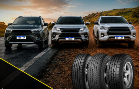 SEGURANÇA NAS QUATRO RODAS Como escolher o pneu ideal para SUV, sedã e picape: por que o tipo de veículo faz toda a diferença