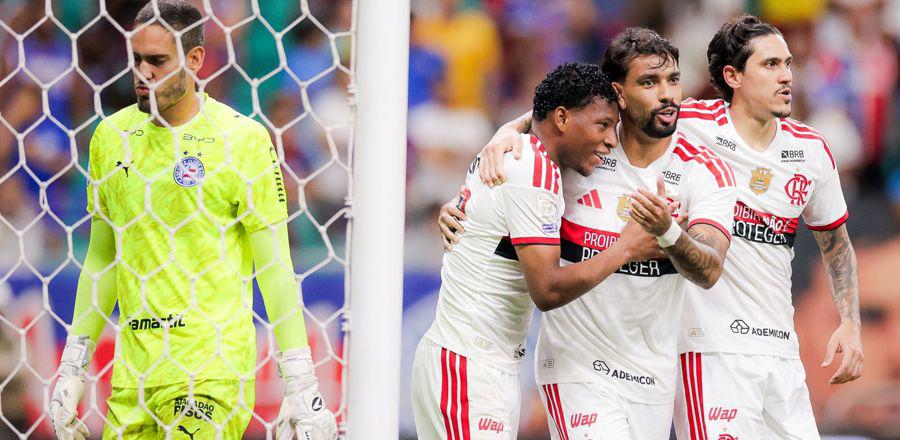 BRASILEIRÃO SÉRIE A Flamengo retoma liderança do Campeonato Brasileiro após vitória sobre o Bahia